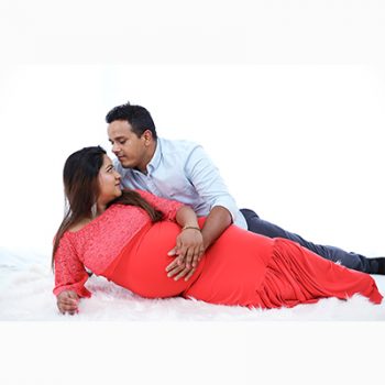 Indoor Maternity photo shoot